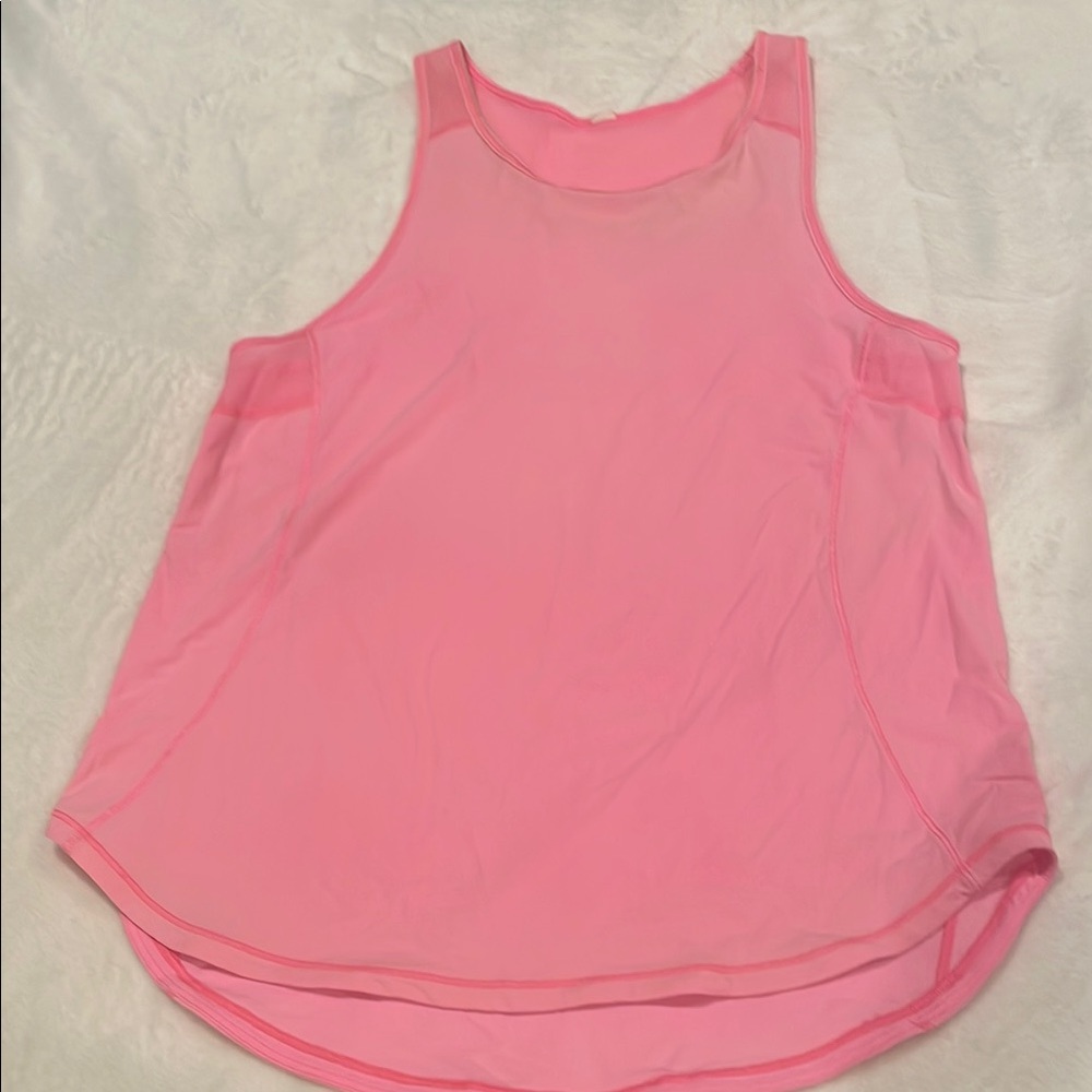 Lululemon sculpt Tank Top in pink